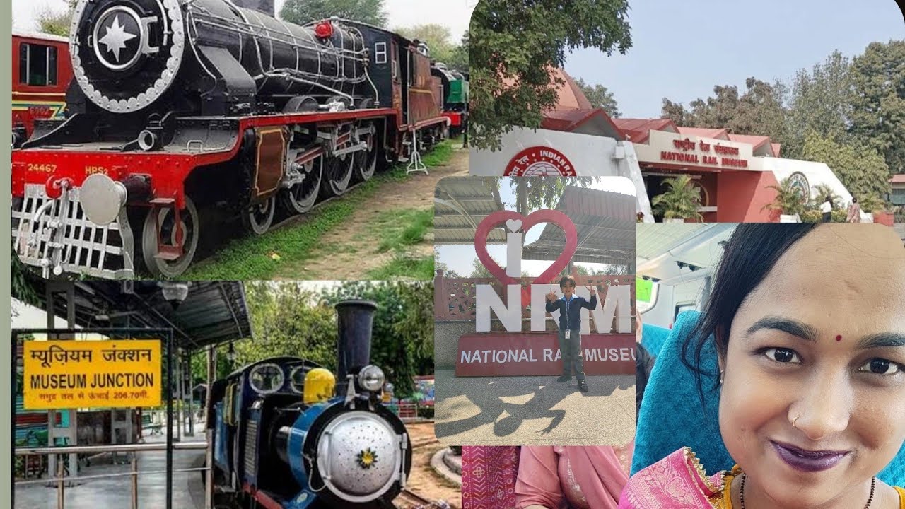 National Rail Museum✨भारत की मासहूर रेल museum  ✨#viralvideo#videos @AlijaShivamkiduniya 