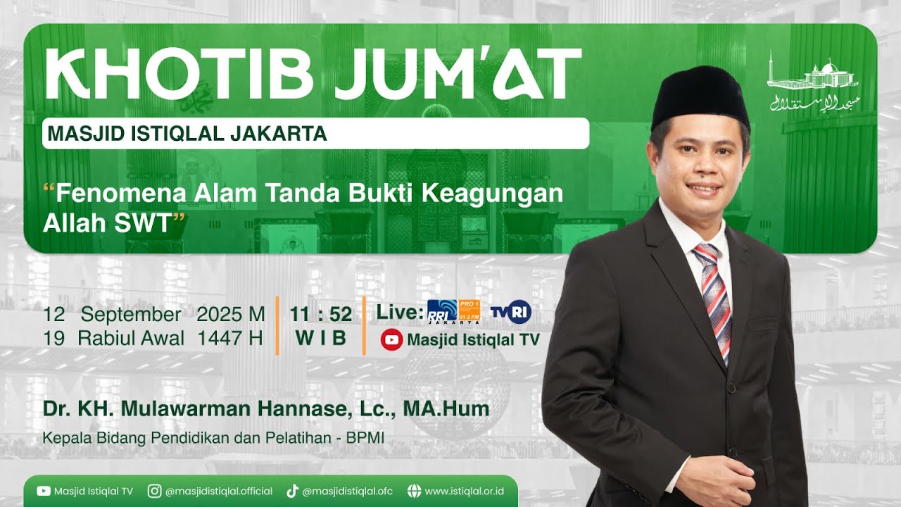 Sholat Jum'at _Masjid Istiqlal | 12.09.25