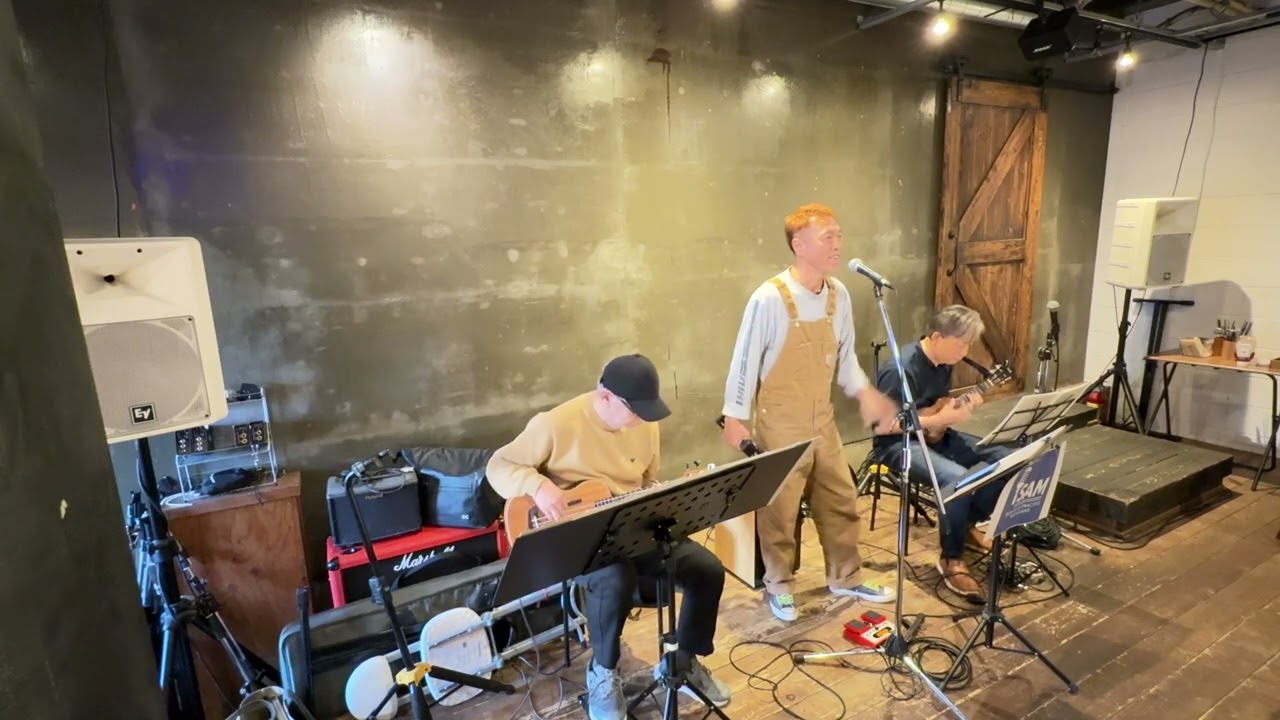 ウクレレバンドでLong train runnin’のコピー