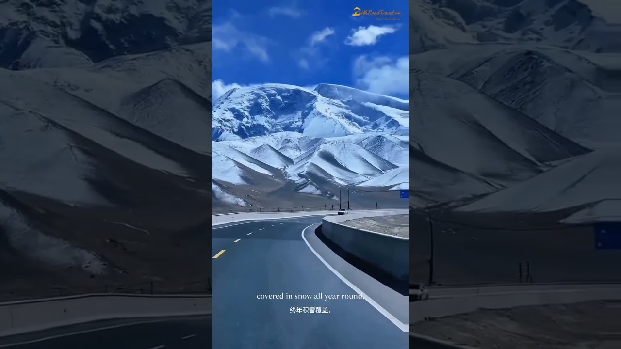 China and Pakistan Highway, Karakoram Road #xinjiang #xinjiangtravel