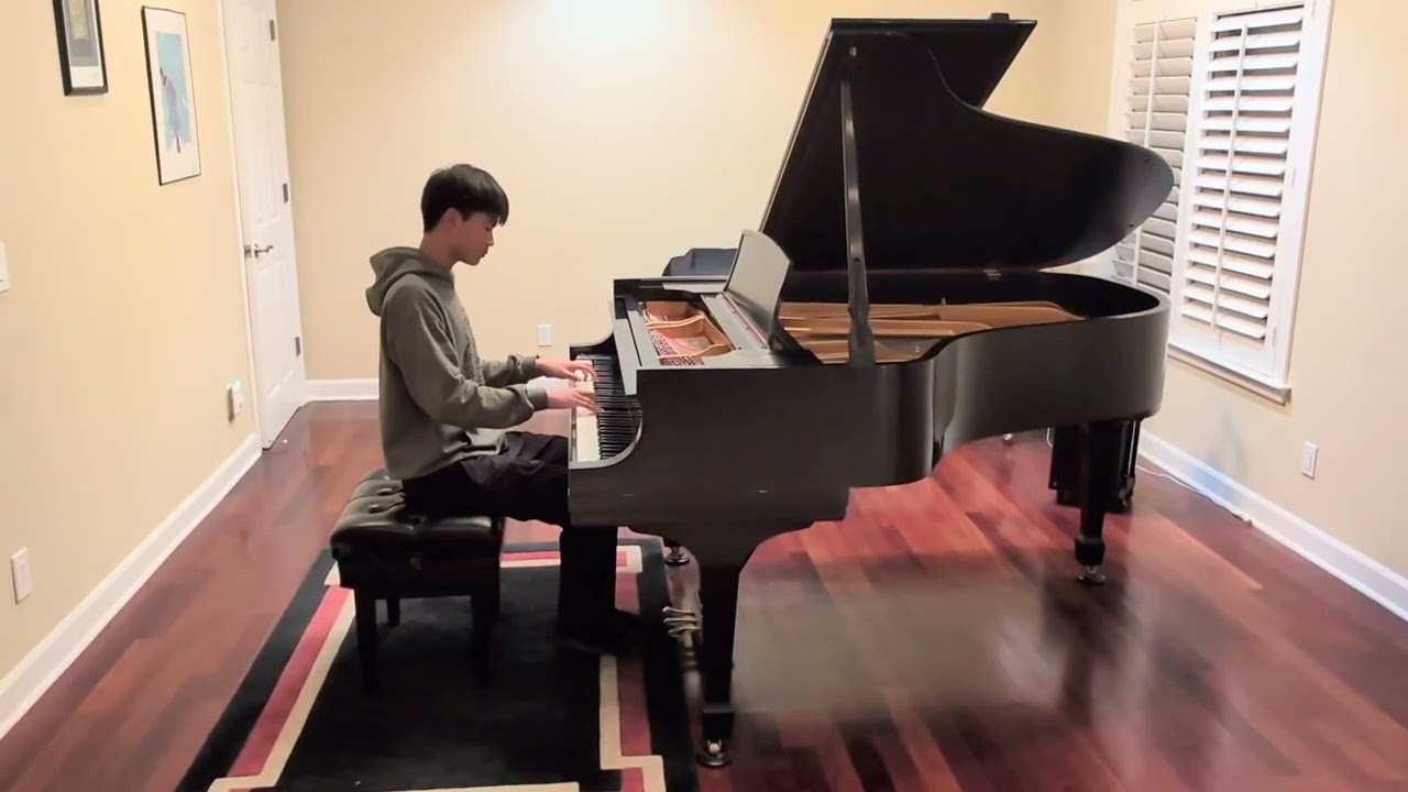Ryan Wang,  Age 15; French Suite No. 4 ~ Bach