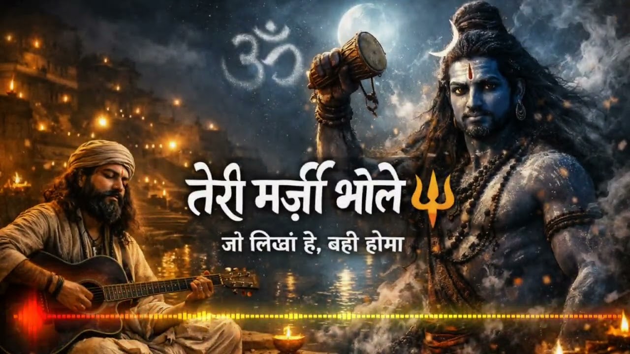 तेरी मर्ज़ी भोले 🔱 | Bholenath Sufi Bhajan | Kashi Ghat Bholenath Song | Bholenath Viral Bhakti