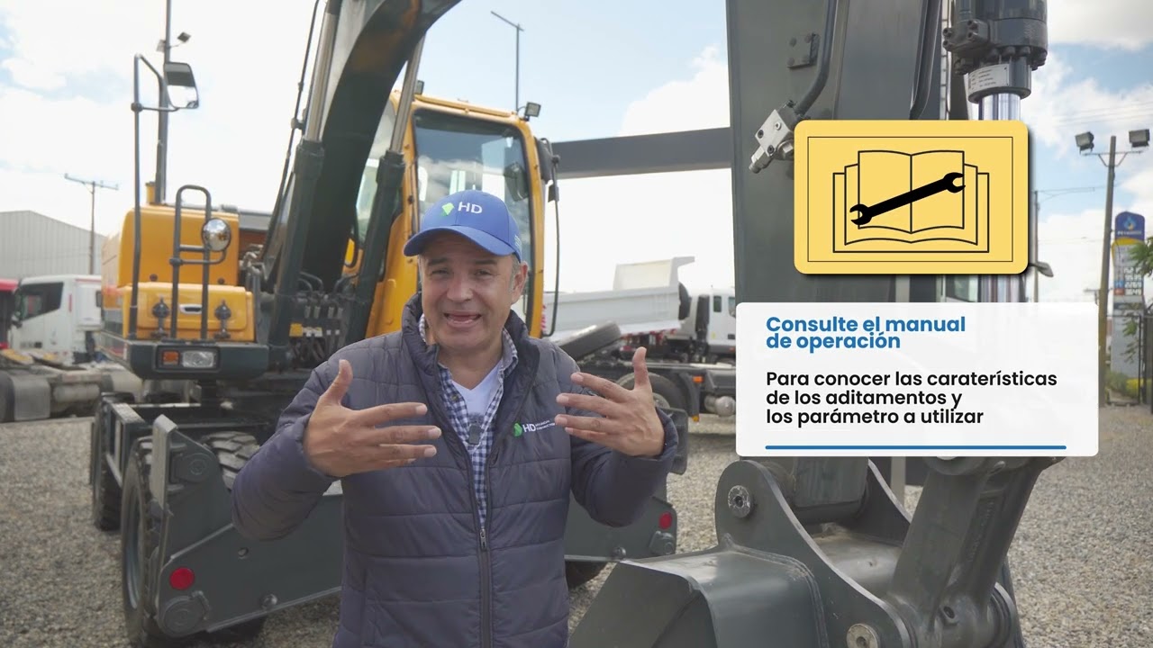 Video de entrega Excavadora sobre ruedas Hyundai