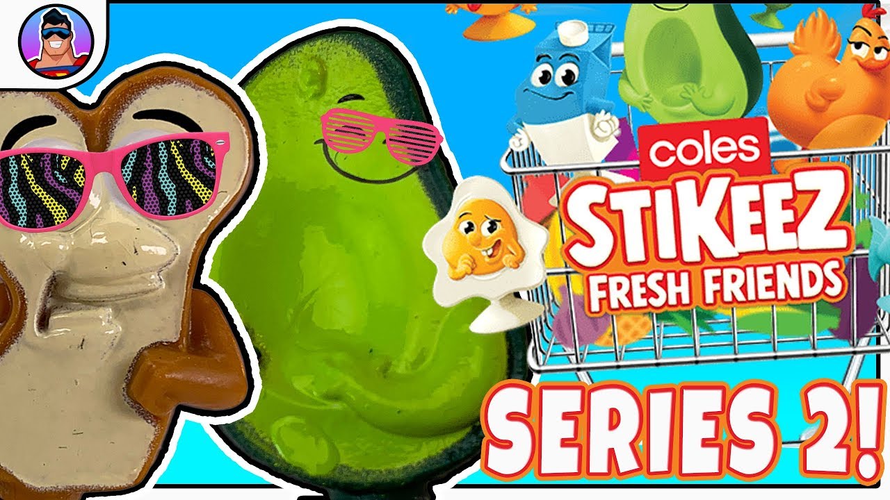 Coles Stikeez - Series 2  |  Collectables Opening! | RARE STIKEEZ info | The Collecting begins!!