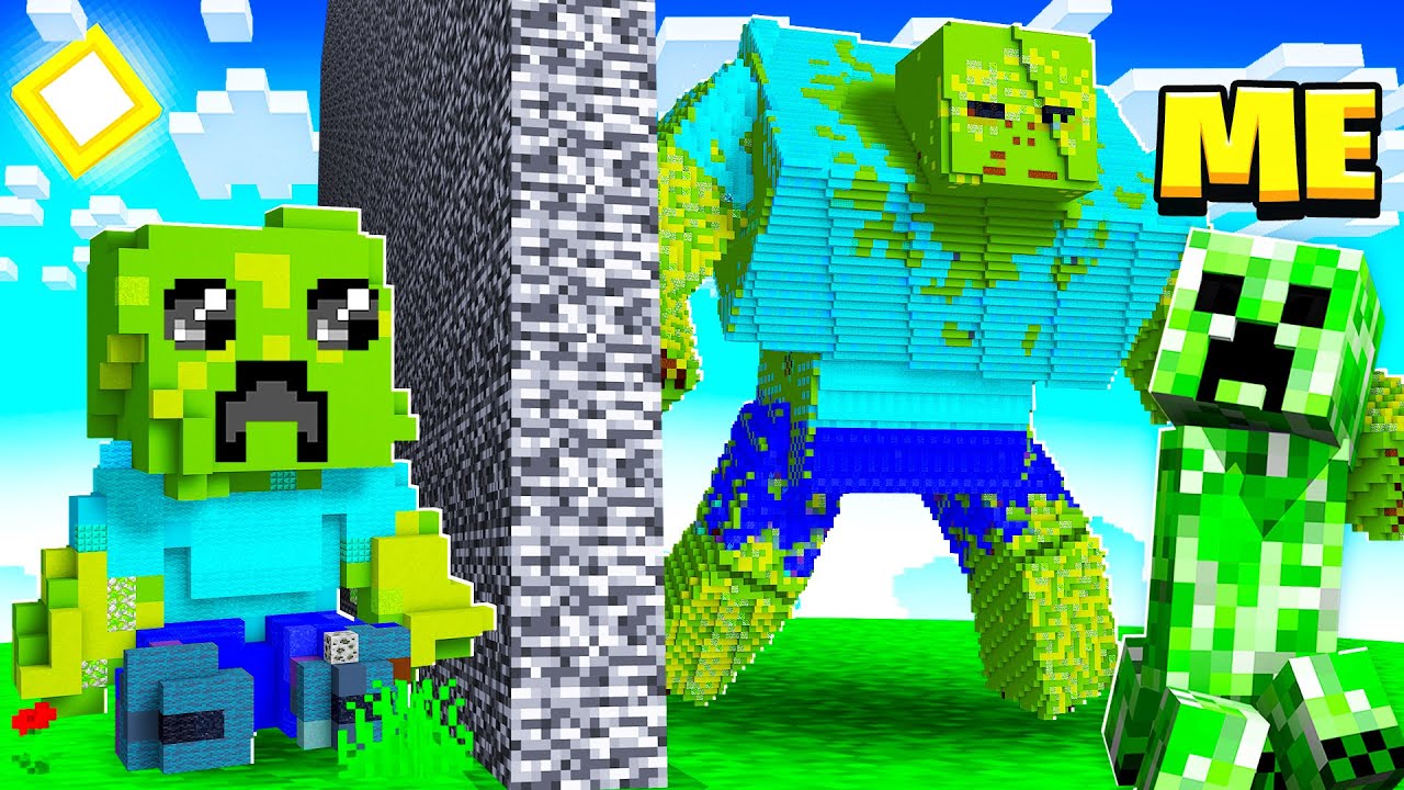 Я сжульничал, используя мод MORPH в битве за строительство