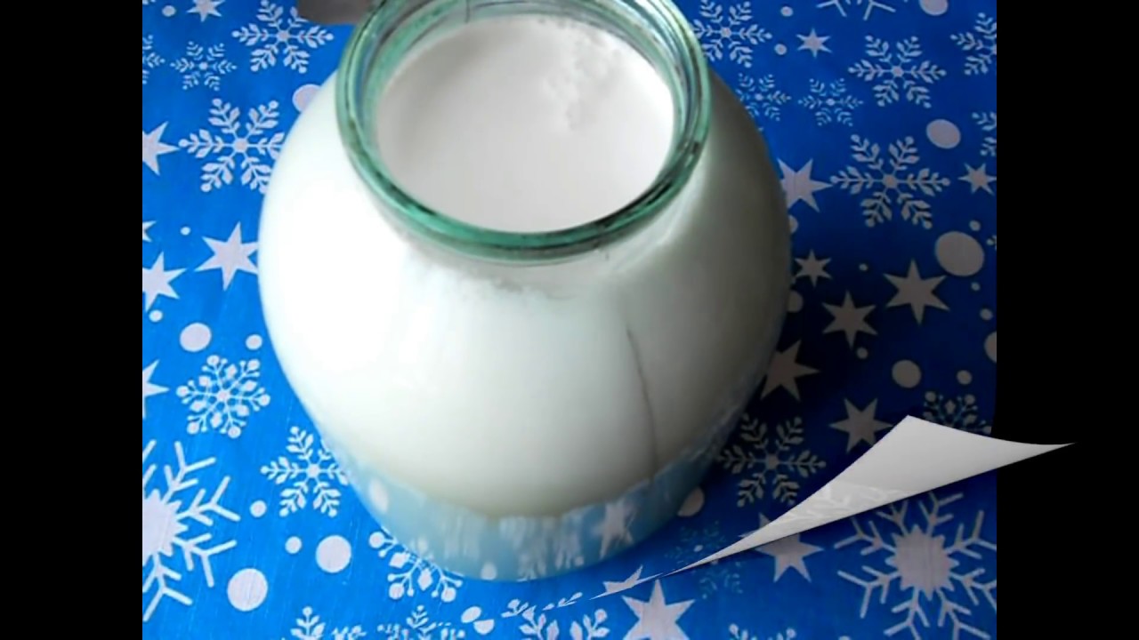 ✅Сметана 🍨 Как сделать сметану? 🤥Сметана из молока в домашних условиях.🍼 Простой рецепт! ❄️