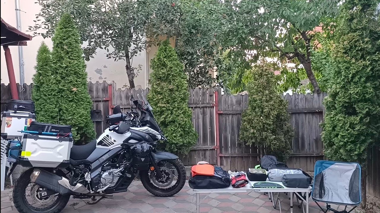 accesorios para viajes en moto de muchos días Suzuki Vstrom 650 xt objetivo Chisinau