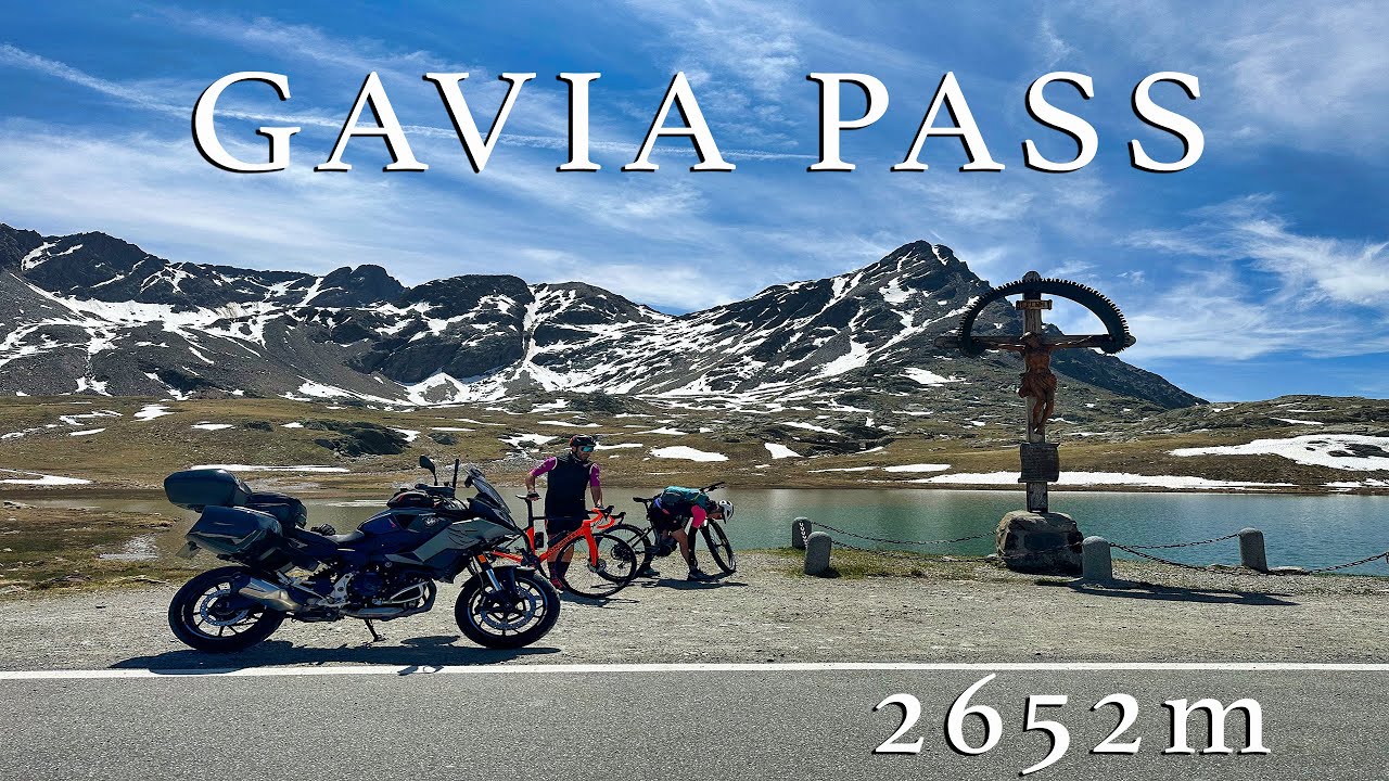 Gavia Pass 2652m Italy HDR 4K Gavia Hágó Olaszország 2652méter