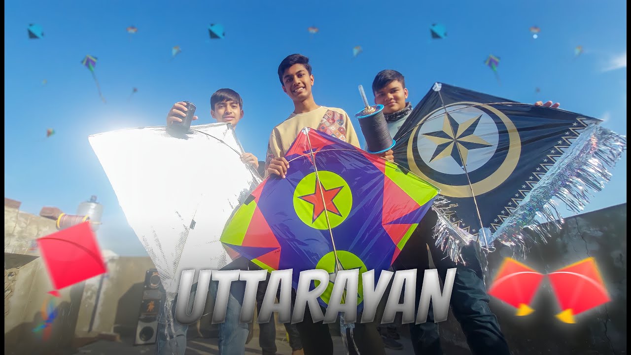 Uttarayan 2024 Very Fun AA Gaaya || Uttarayan Vlog || Makar Sankranti Vlog || #makarsankranti