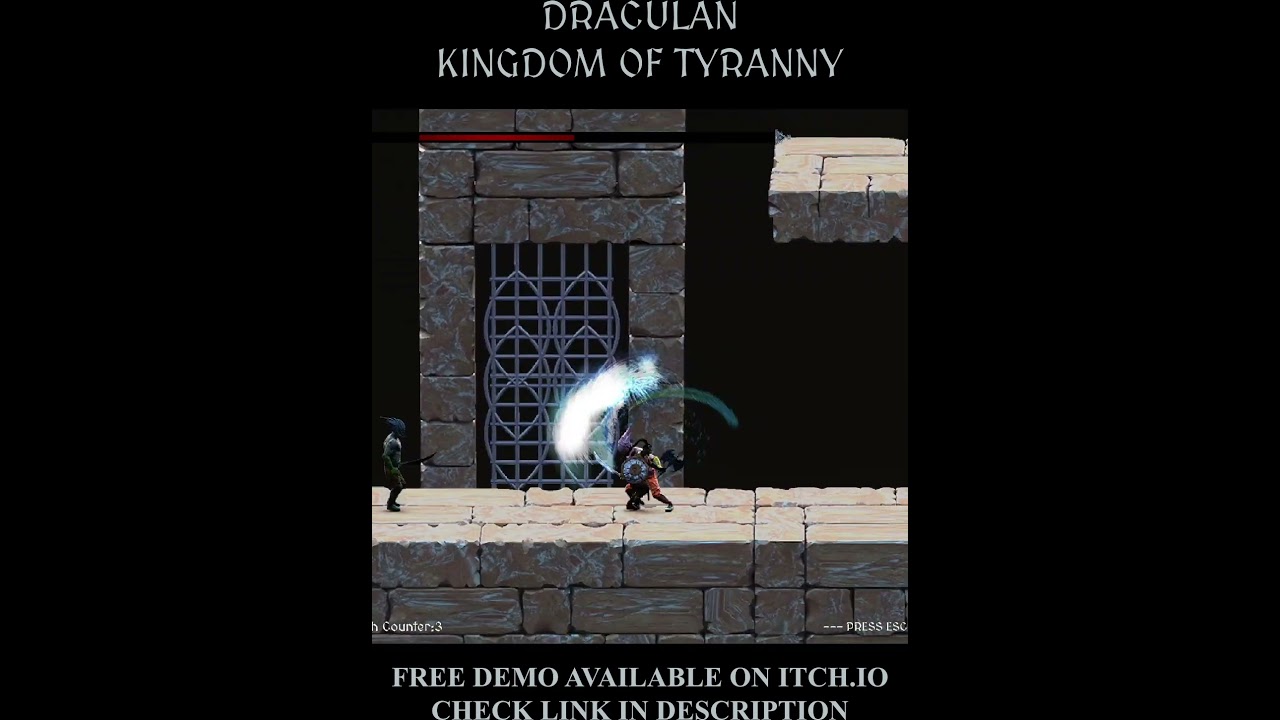 Draculan - New Metroidvania - Free Demo Available On ITCHI.IO - Check Video Description