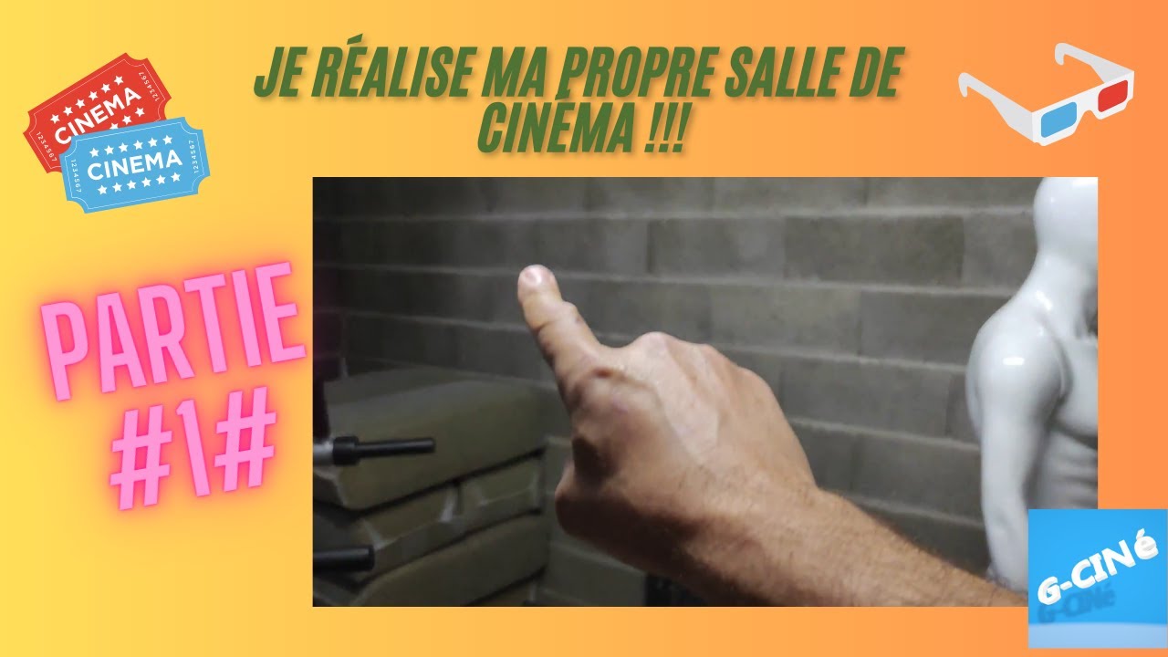 Je réalise ma propre salle de cinéma !!!