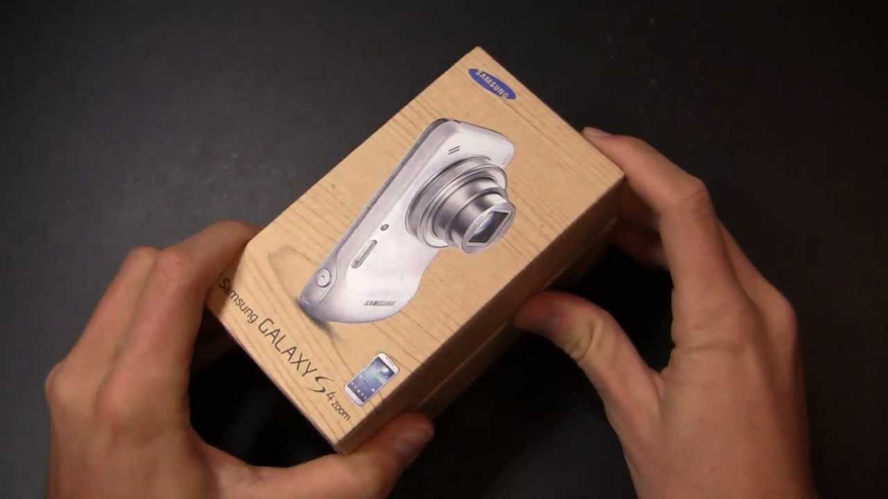 Samsung Galaxy S4 zoom Unboxing