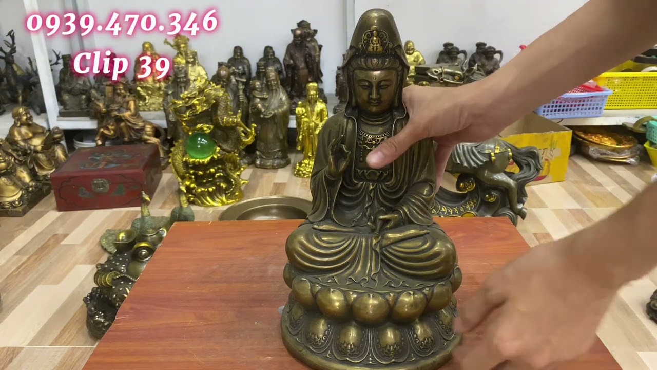 Cụ cóc đồng, thau đồng, tượng rồng bằng đồng - Đồ đồng cần thơ 65 