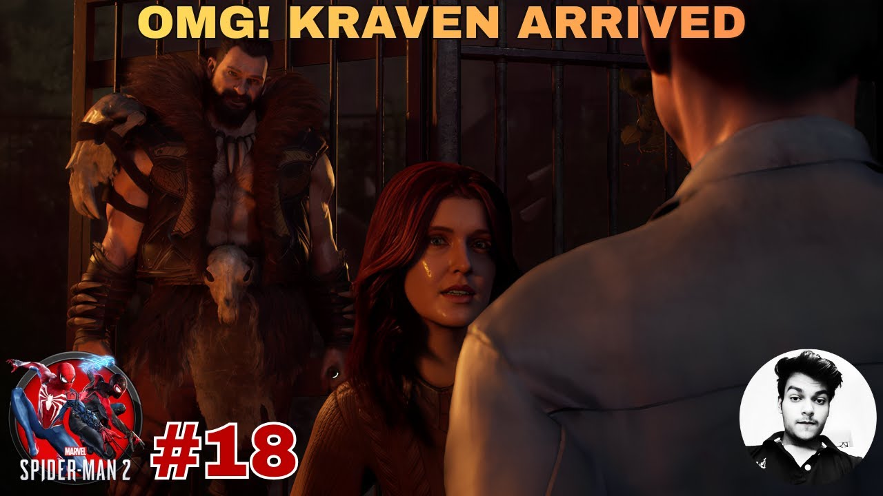 MJ Trying To Save Dr Connors But Kraven Arrived | Spider Man 2 GamePlay #18