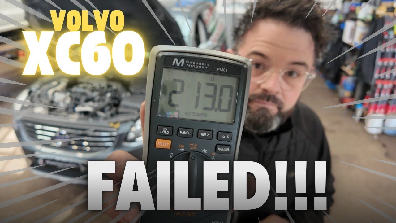 VOLVO XC60 EXHAUST TEMPERATURE SENSOR CAUSING HAVOC!!!! THIS IS WHY YOU SHOULD ALWAYS TEST.....