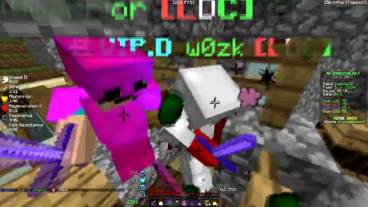clips de clanwars en minecub v2 | MINECUB CLANWARS