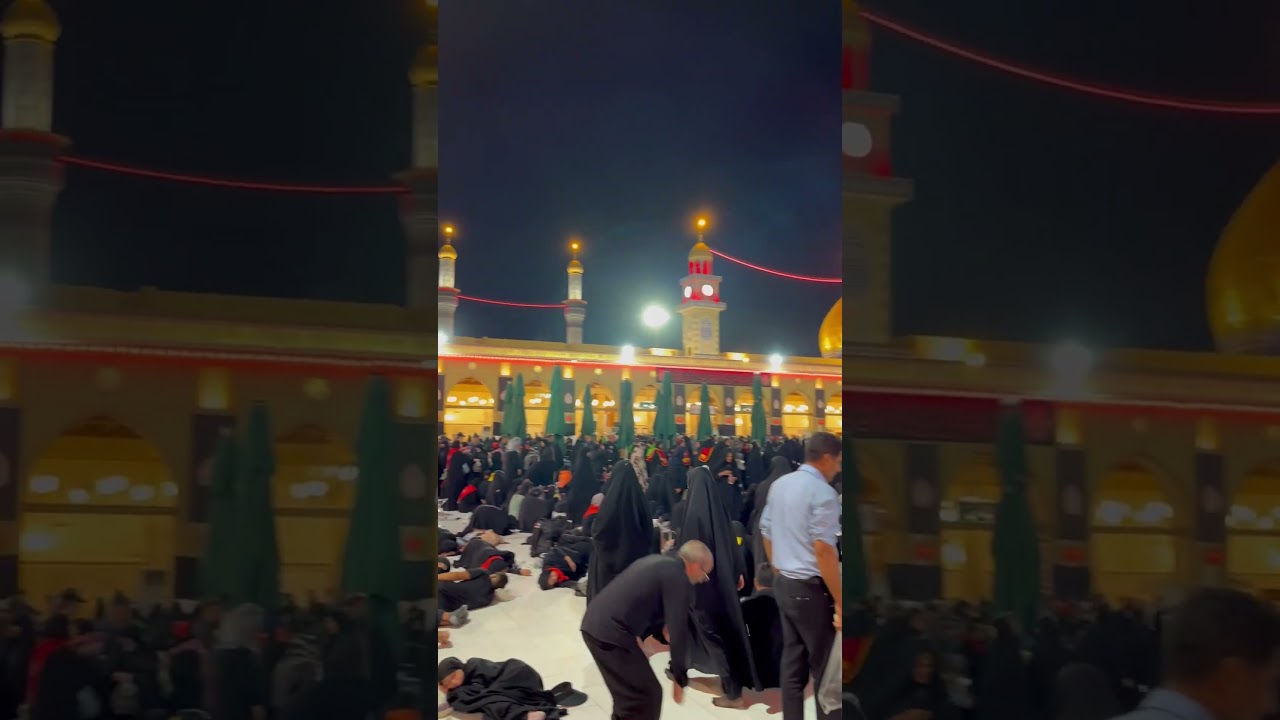 Kufey ka or shaam ka manzar - Ali Shanawar - Masjid e Kufa - Iraq - Arbaeen 2023
