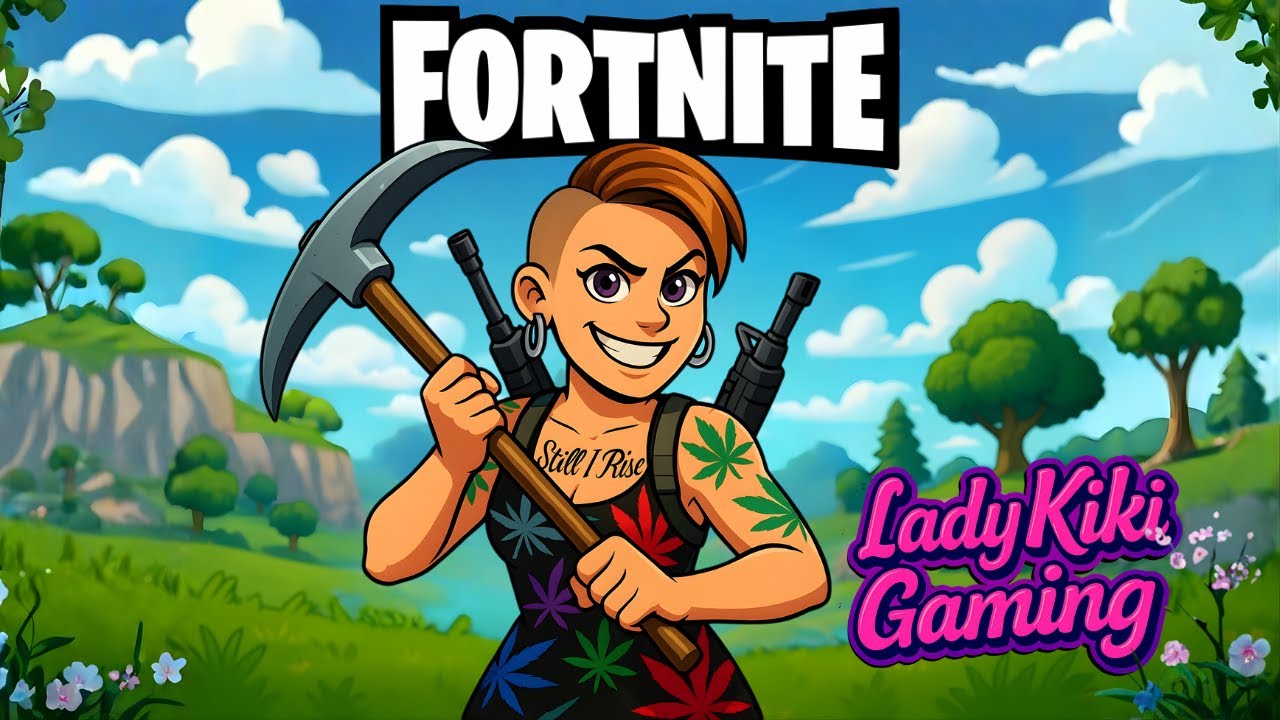 Fortnite: 👑 Crowned, Unbothered and Ready 🎀 | Lady Kiki Gaming