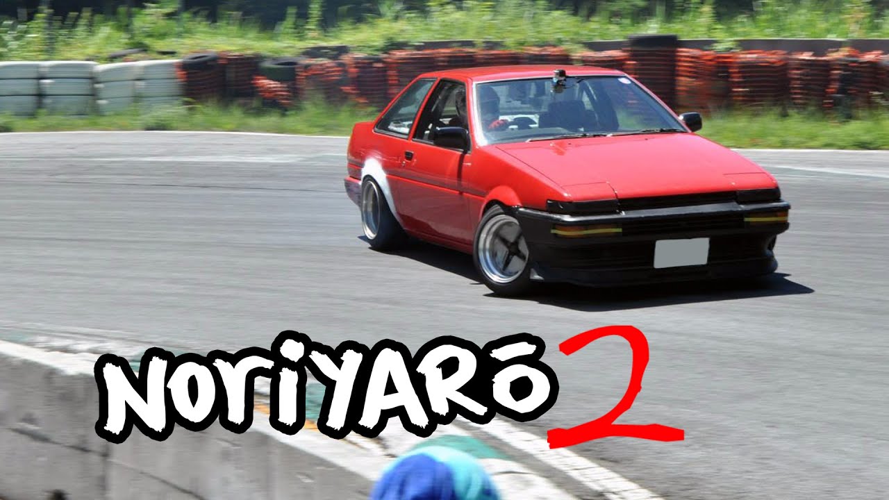 AE86 non-stop drifting at Sports Land Yamanashi