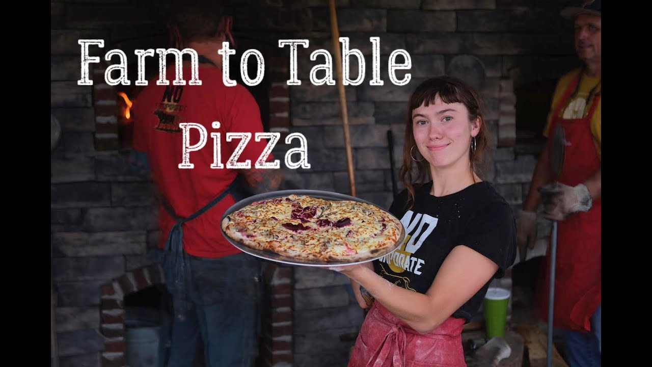 Pizza On The Farm [GRASSWAY ORGANICS] Wood Fired Farm To Table Pizza Tour 2022