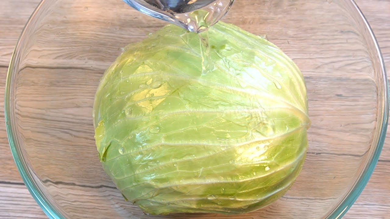 Hast du Kohl zu Hause? 2 Schnell, einfach und sehr lecker Rezepte!