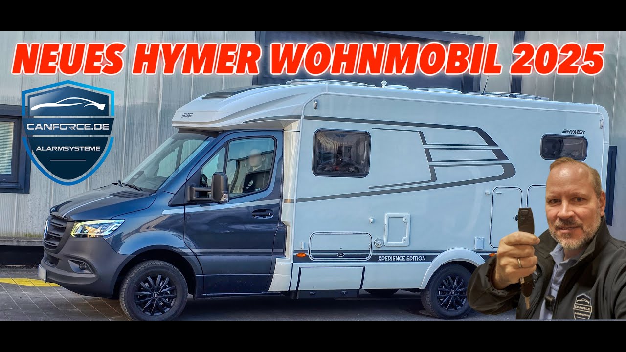 😍NEUES HYMER 580 SPRINTER WOHNMOBIL👍 2025 XPERIENCE EDITION MLT REISEMOBIL ALARMANLAGE | DIEBSTAHL