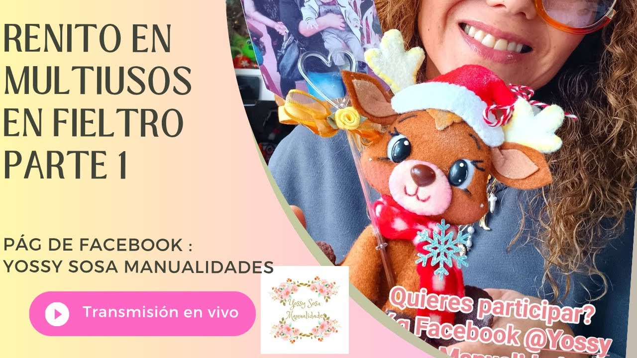 RENITO EN FIELTRO PARTE 1 -FIELTRO GRATIS