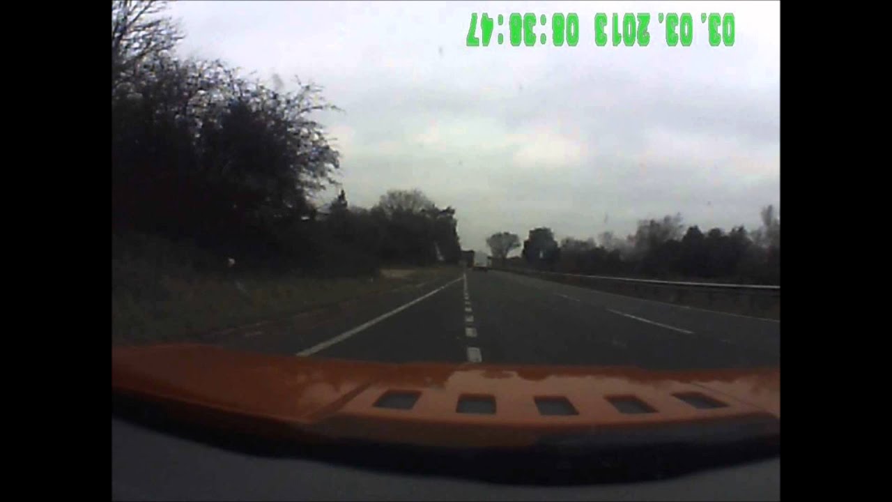 TVR Wedge 280i accelerating onto the A31 near Bournemouth