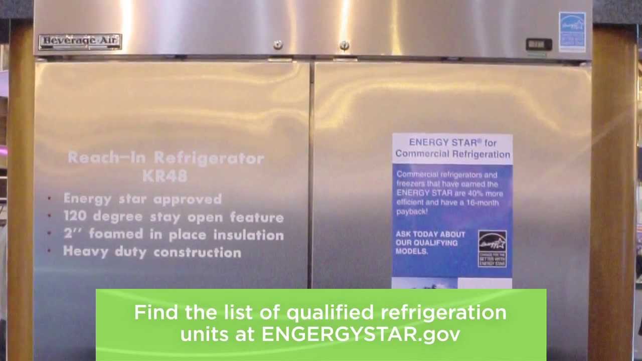 Install Energy Efficient Refrigerators and Freezers