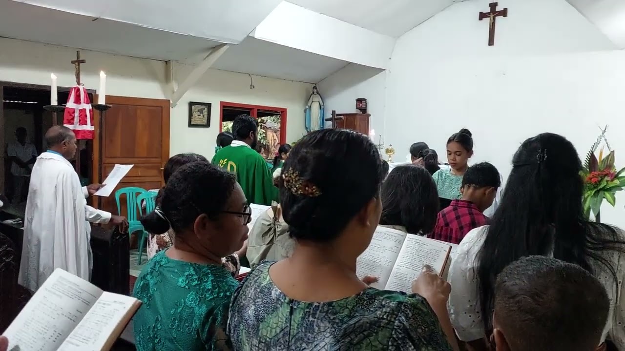 INGAT SABDA TUHAN (MB795) MISA PEMBUKAAN BULAN KITAB SUCI NASIONAL, St.Kornelius PohonBao - LTK.