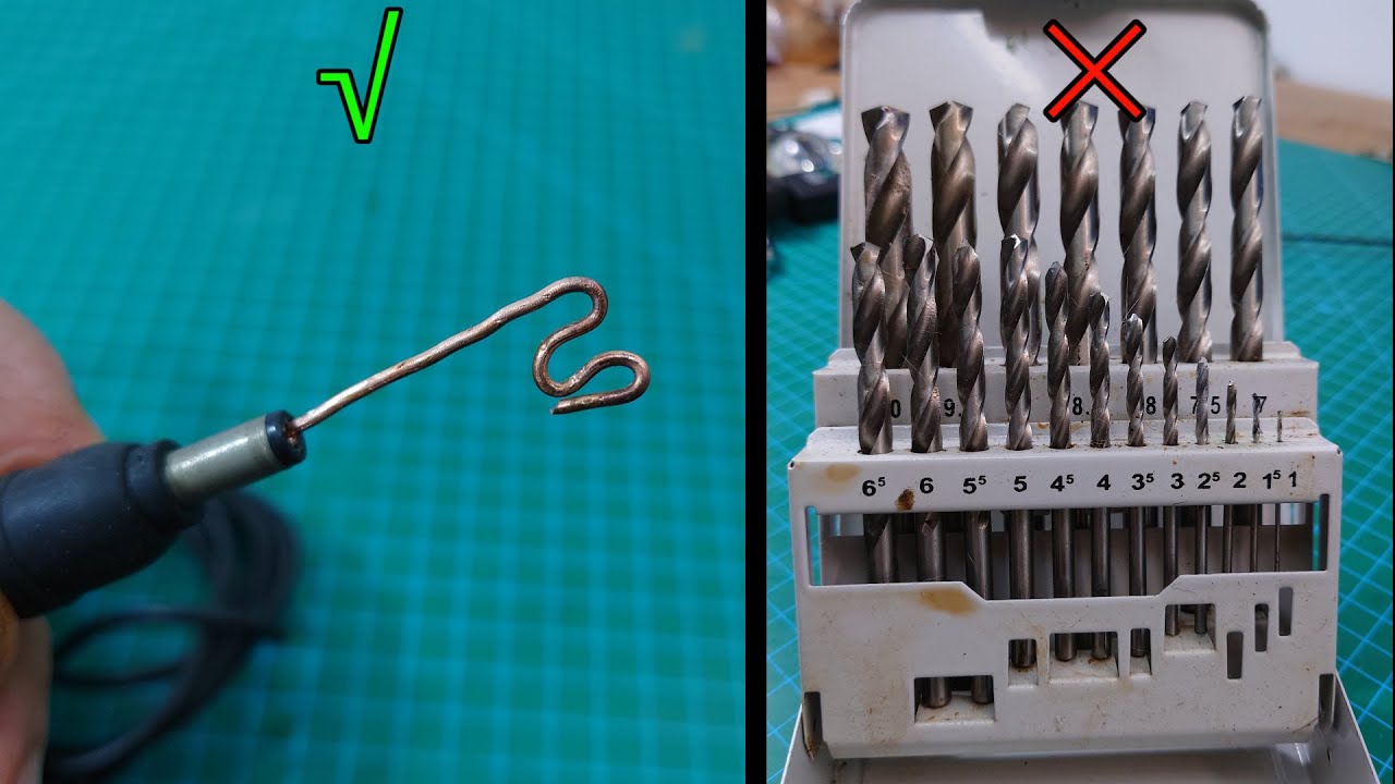 Cómo perforar un agujero en metal usando electricidad