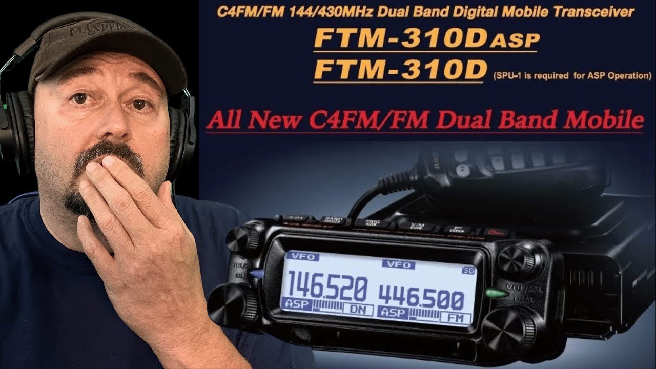 The NEW Yaesu FTM-310DR Dual Band C4FM Radio Revealed!