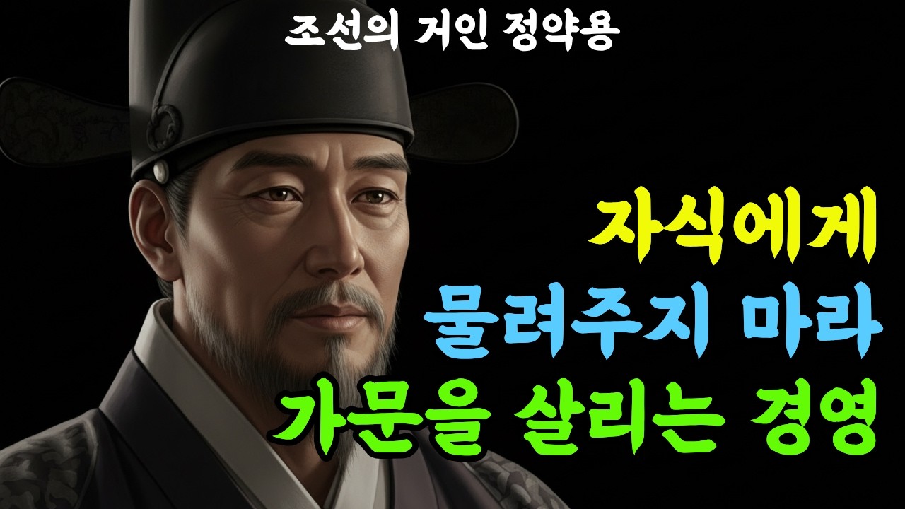 [제6화] 정약용의 경제학: 자손만대 이어지는 자산 경영법 ㅣ 재산 한 푼 없던 정약용이 자식들을 조선 최고의 부자로 만든 비결