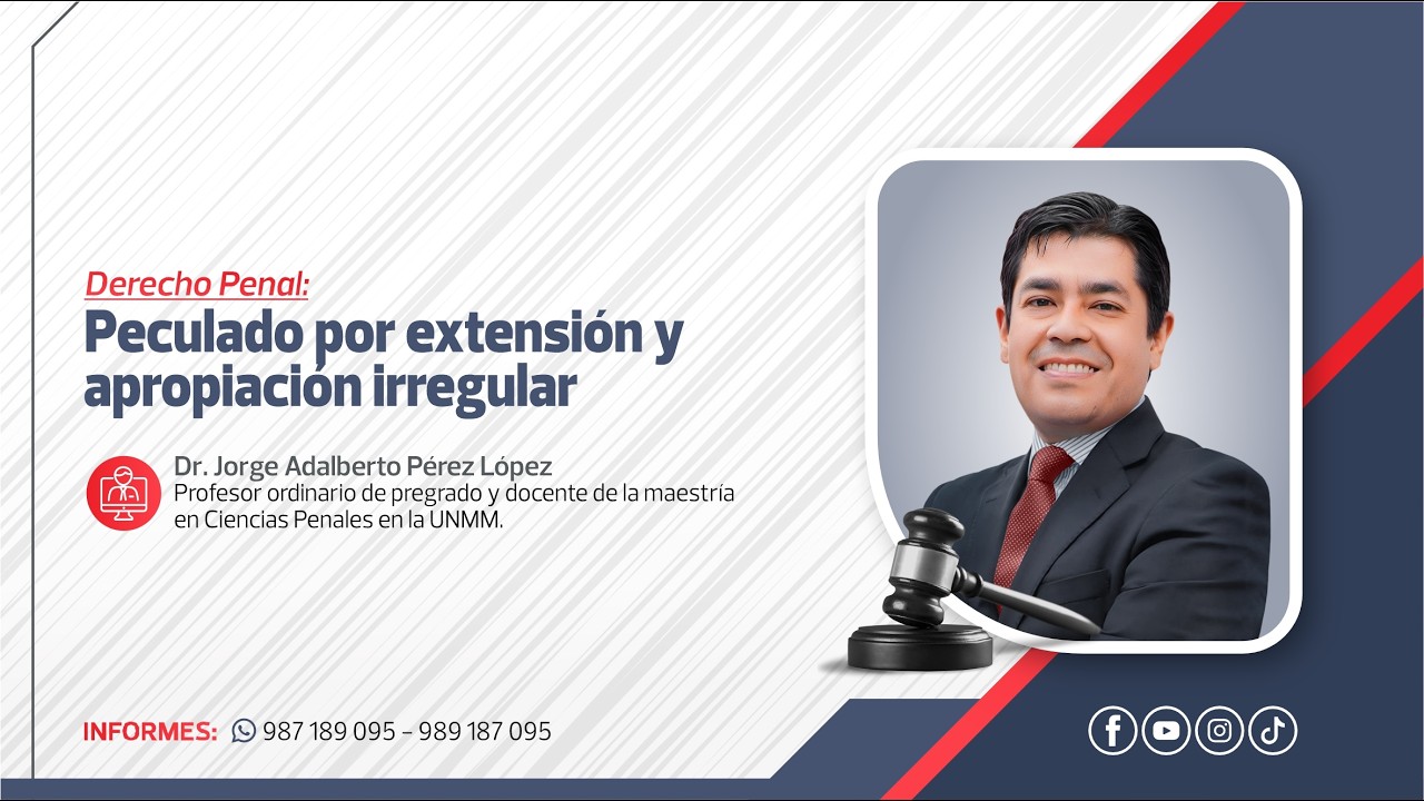Peculado por Extensión y Apropiación Irregular | Peculado por Extensión y Apropiación Irregular