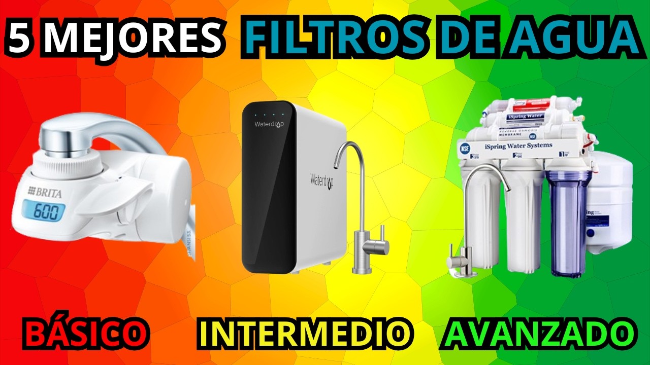 ✔️ TOP 5 Mejores FILTROS DE AGUA 💧 Para el Hogar [2025] Calidad-Precio