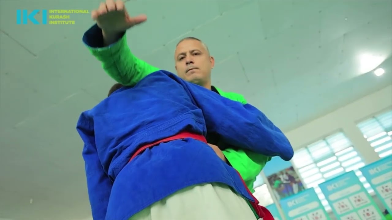 Kurash Usul: Group 2 - Bardor, Technique 7 - Belbog oshirma.