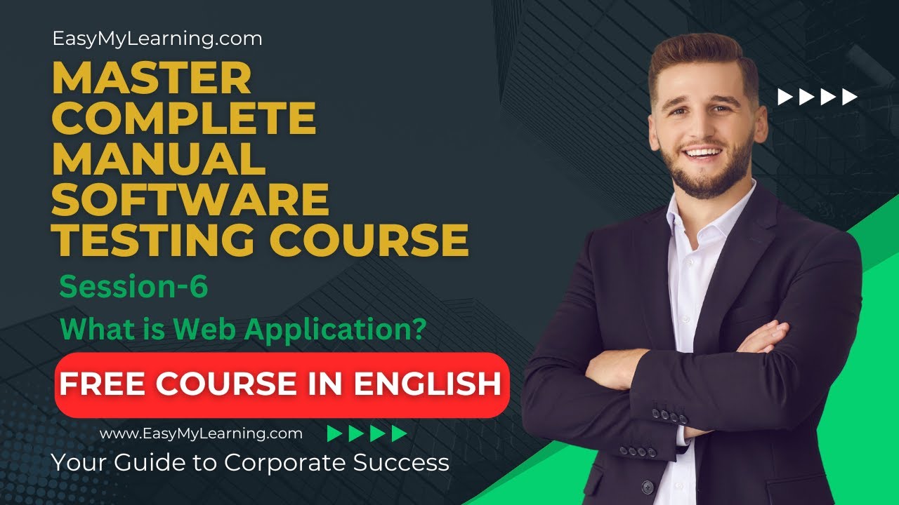 #6 | What is Web Application? | #manualtestingcourse #EasymyLearning #2024 | In #englishlanguage