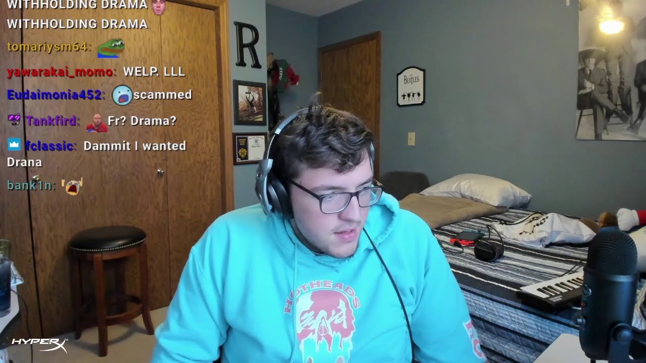 Simply kicked out of the Mizkif house due to inability to meet performance metrics
