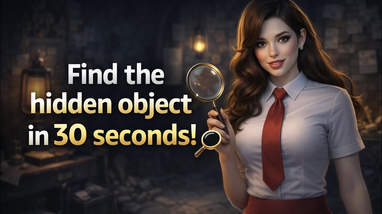 Find the Hidden Object Before Time Runs Out! (30s Challenge) ⏳