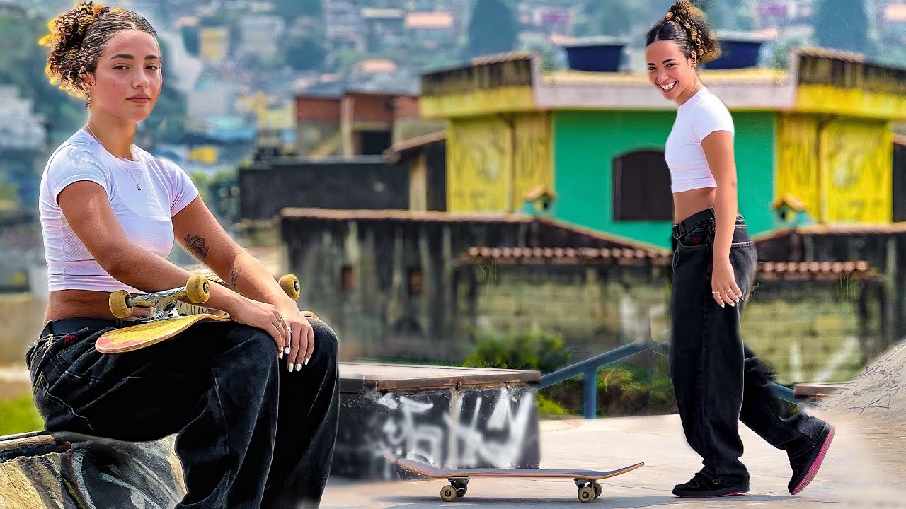This Skater Girl From Brazil Is AMAZING 🇧🇷