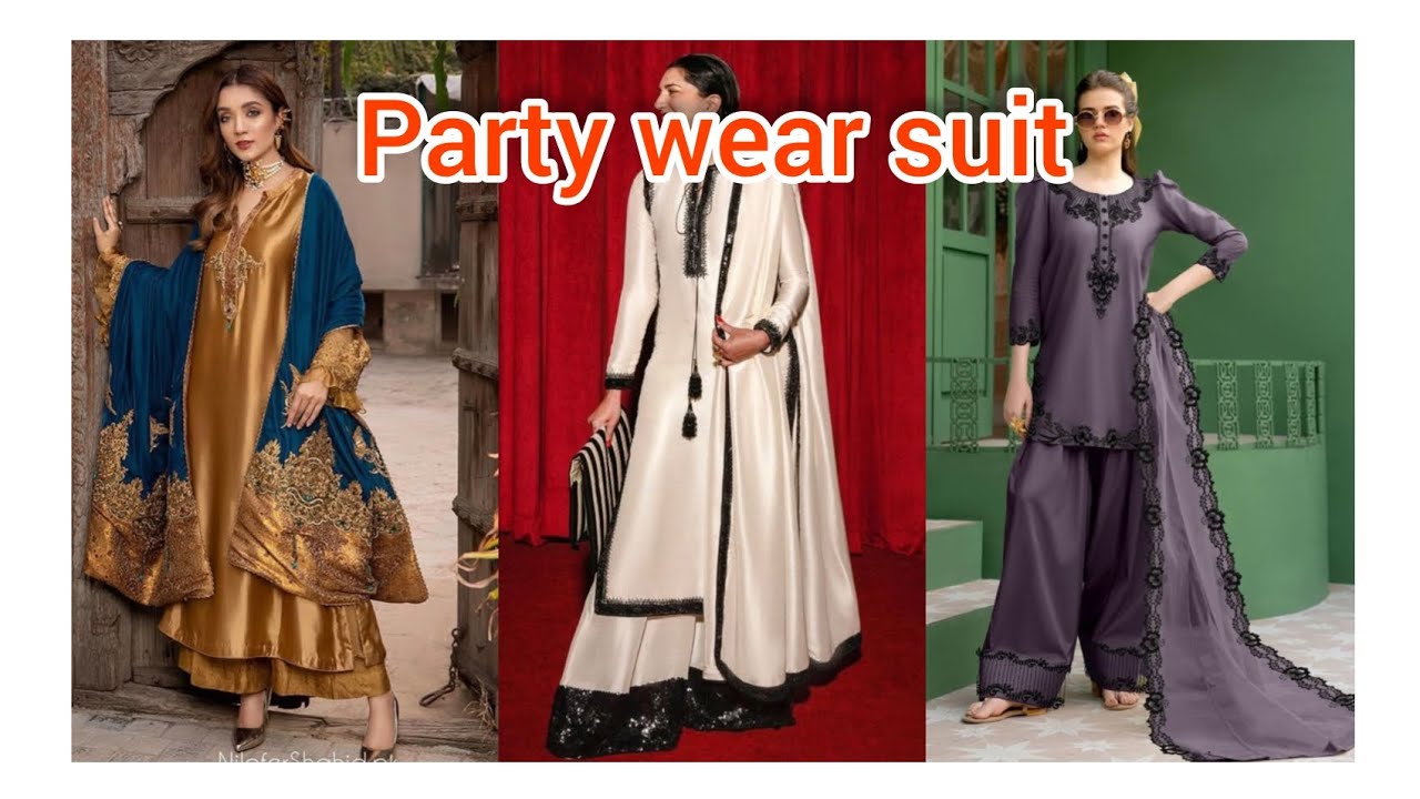 Latest design party wear suit#Pakistani suit#viral video