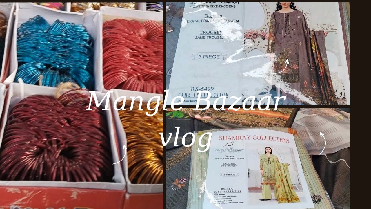 AJ main Gai mangle bazaar//Mangal Bazaar vlog