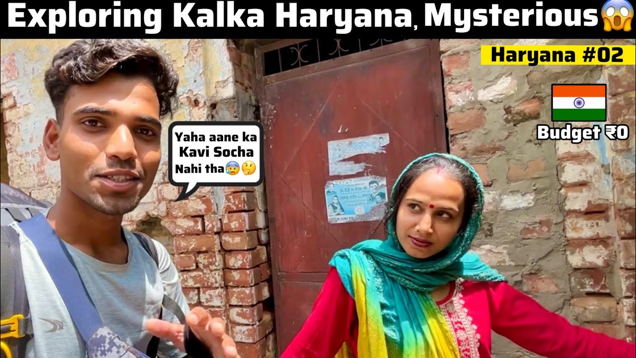 Exploring Kalka Town || Haryana || kali mata mandir | All India Travel vlog🇮🇳