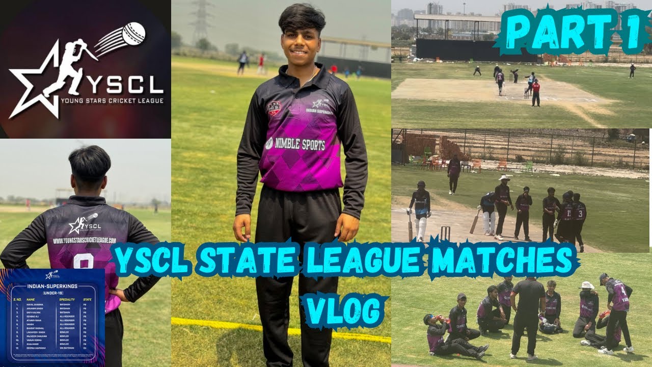 YSCL state league match🏏 vlog part-1 @beingvanshvlogs  #yscl #ysclstateleaguematch #ysclvlog 😎