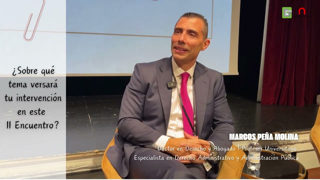 Entrevista con el Ponente: Marcos Peña Molina
