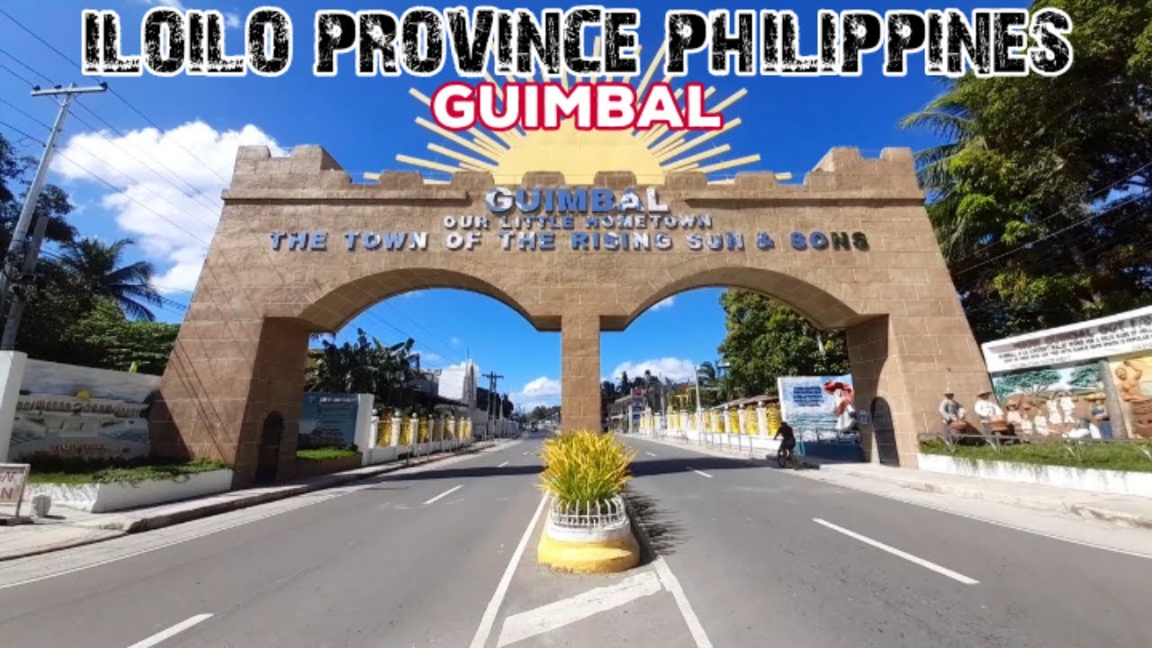 Walking Tour At Guimbal Province Of Iloilo Philippines