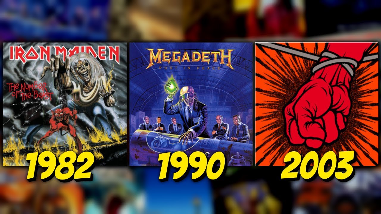 The Best METAL Album Of Every Year (1970-2024)