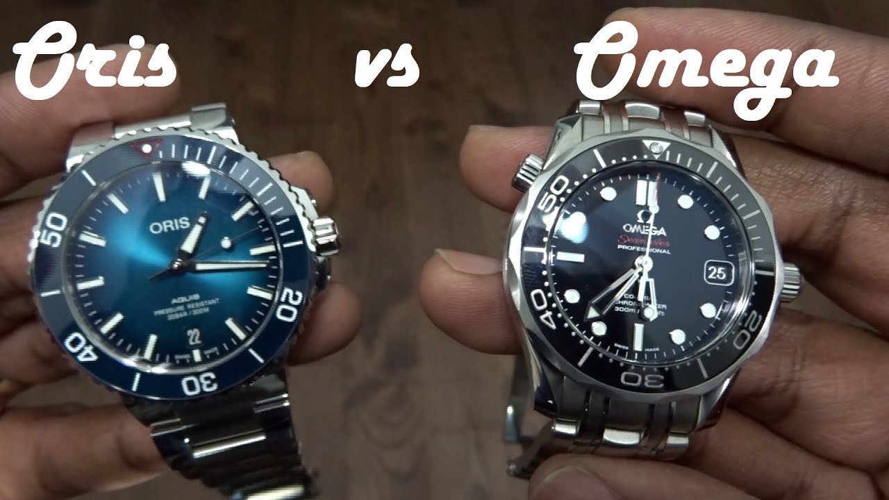 Oris Aquis против Omega Seamaster Professional (быстрое сравнение)