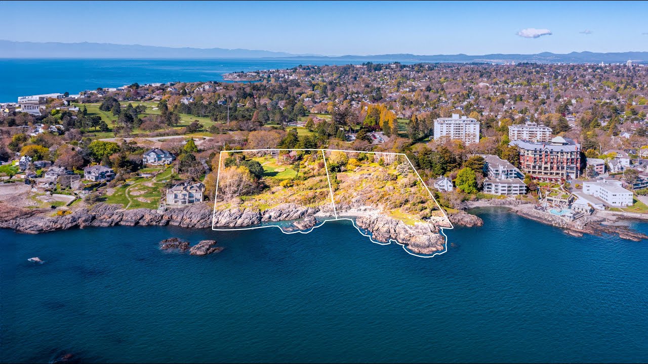 $52,500,000 OCEANFRONT MEGA-ESTATE SITE | 5.17 Acres in Oak Bay, Vancouver Island