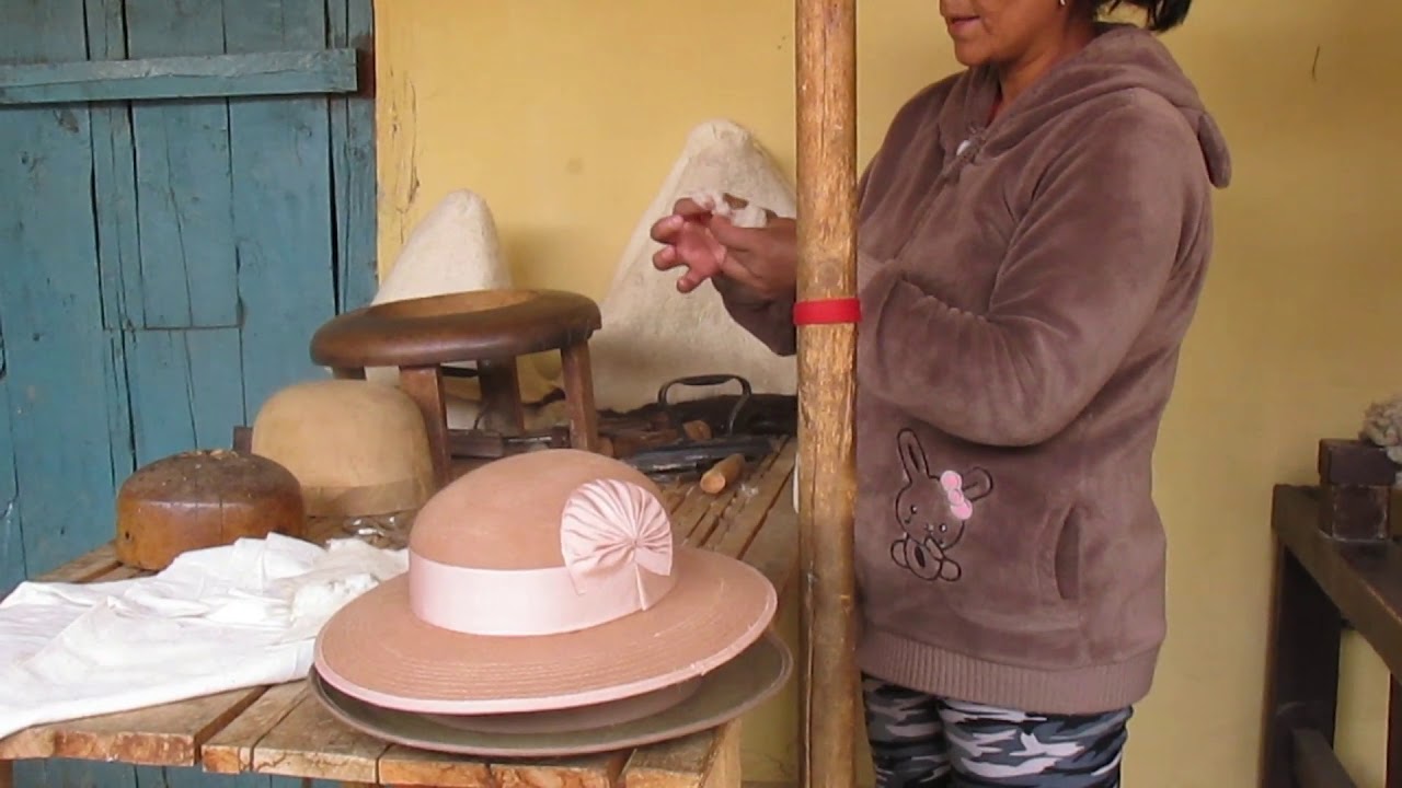 elaboración del sombrero wanka -vida viajera